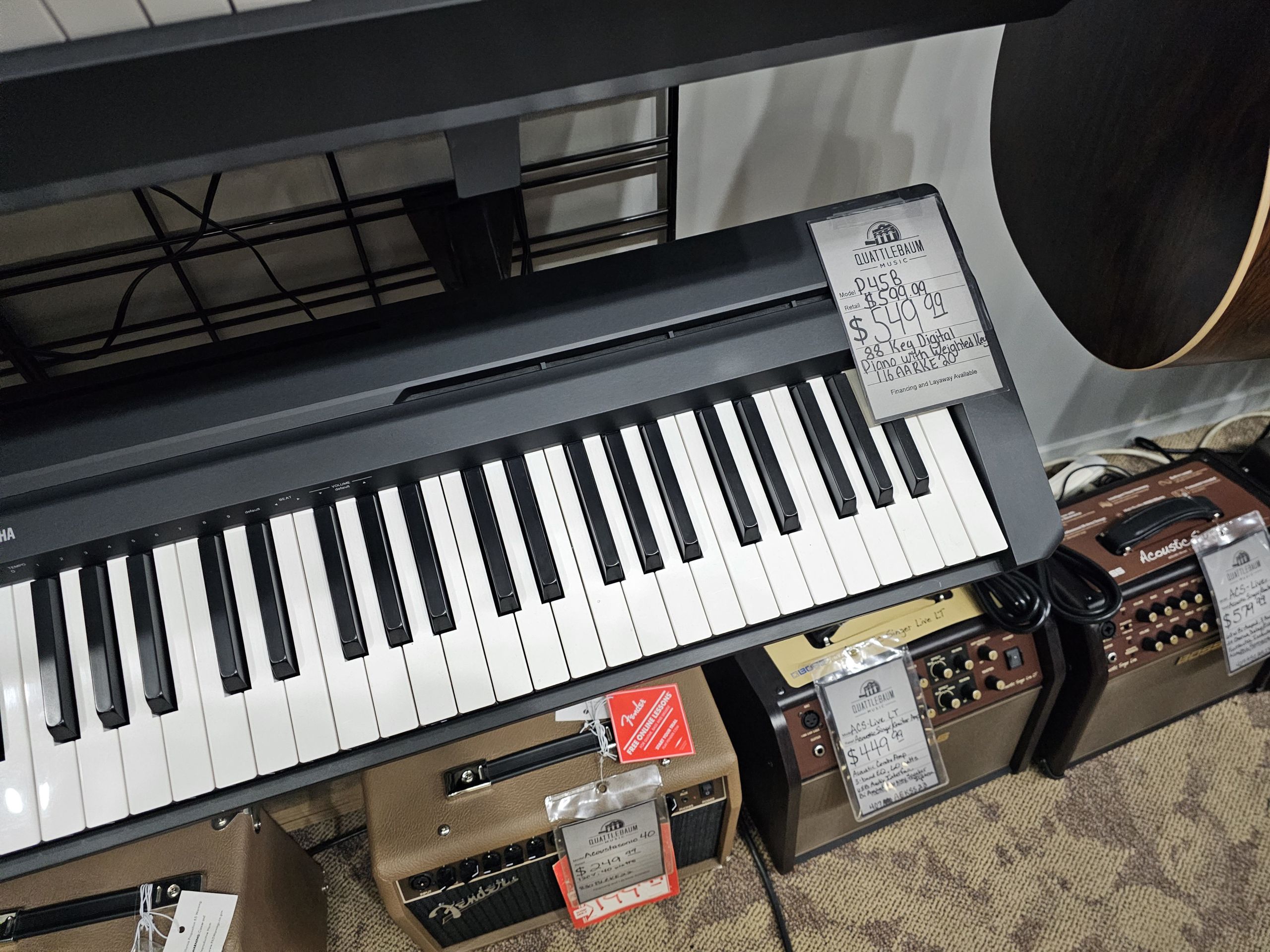 Yamaha P-45 keyboard piano review - Higher Hz