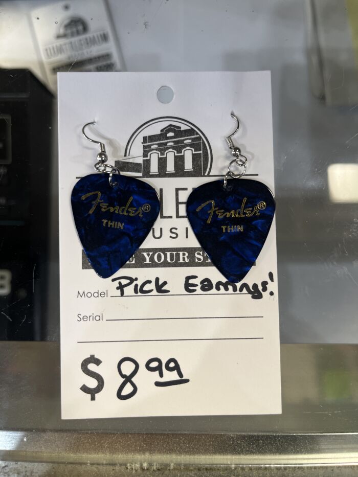 Guitar Pick Earrings | Fender, Ibanez, Elixir, Dunlop, Quattlebaum, and More - Image 10