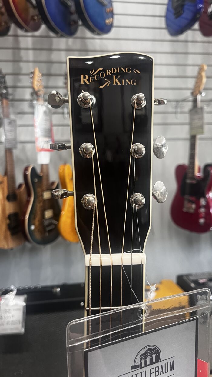 Recording King RD-342 Tonewood Reserve Elite V-Neck Dreadnought 2023 - Present - Gloss - Image 7