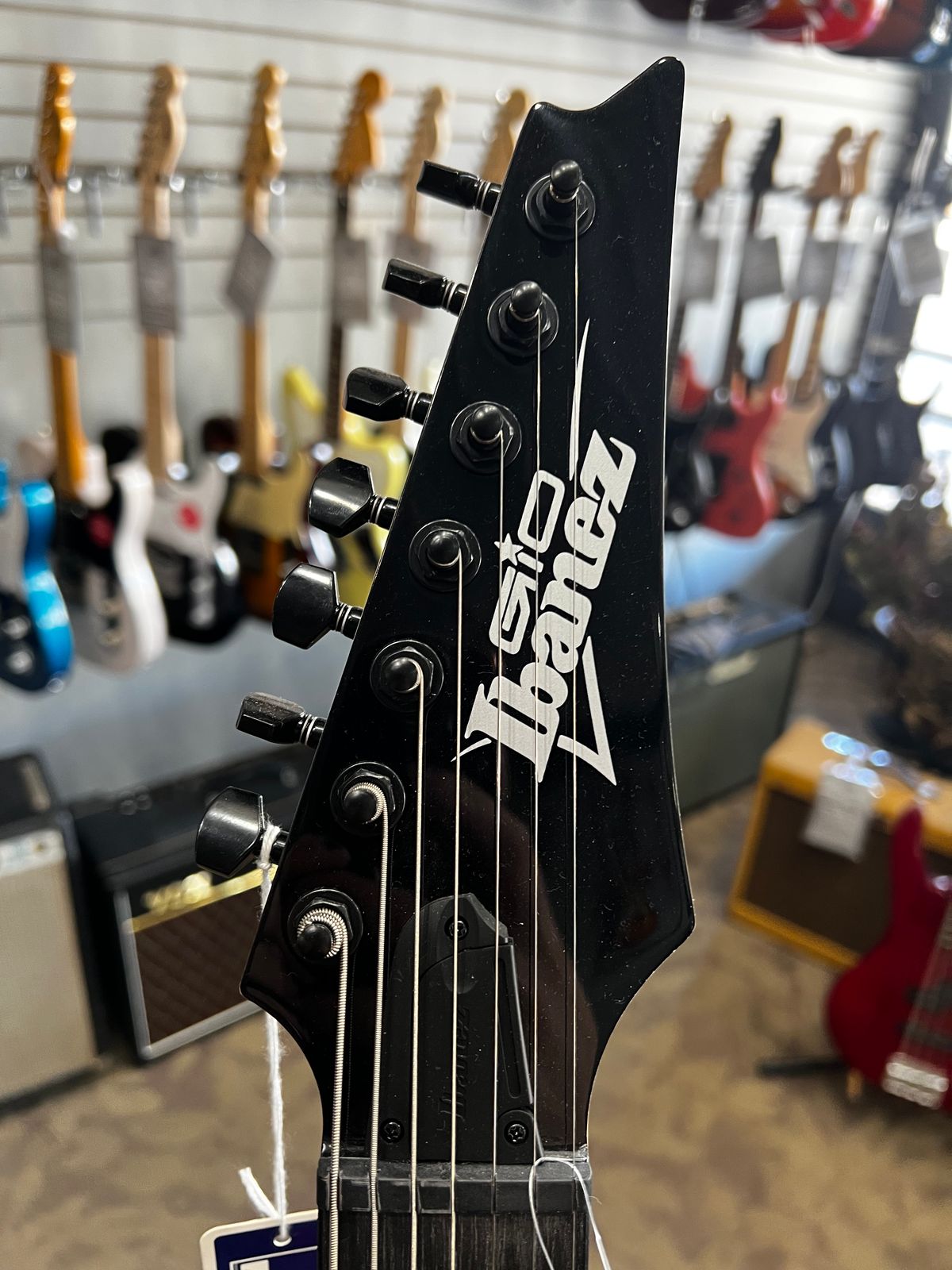 Ibanez GRG7221QA-TKS Gio with Purpleheart Fretboard 2020-Present - Transparent Black Sunburst - Image 3