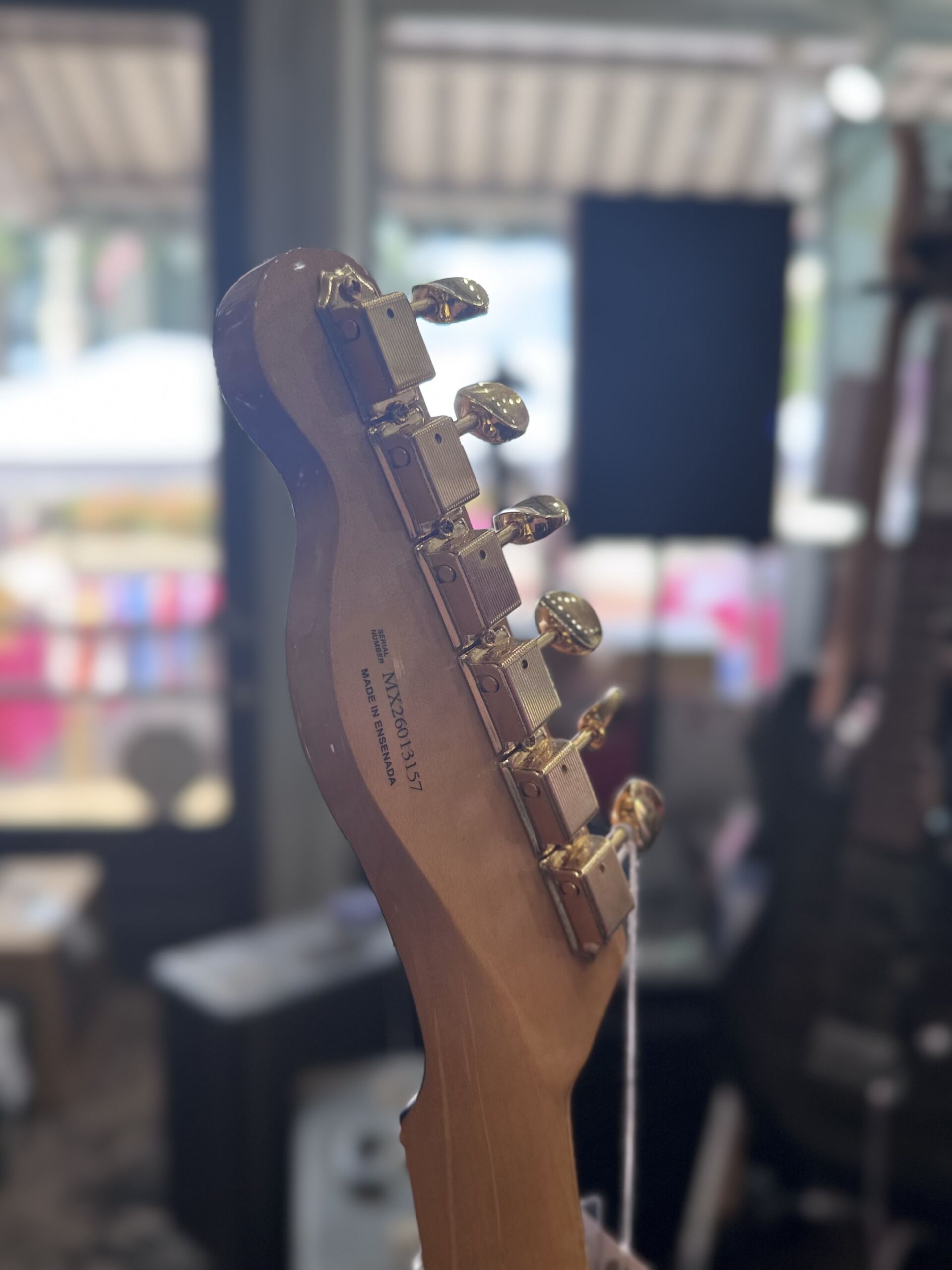 Fender Buck Owens Signature Telecaster 2026 Red, Silver, Blue Sparkle - Image 5