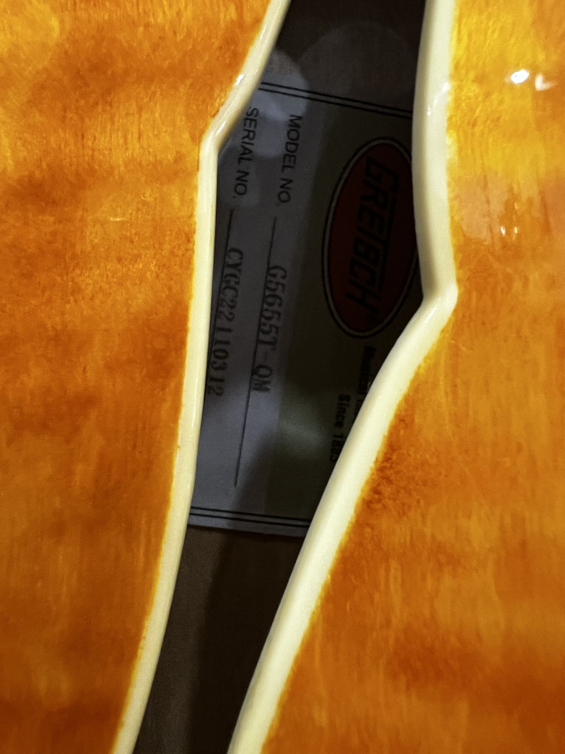 Gretsch G5655T-QM-Quilted Maple - Image 5