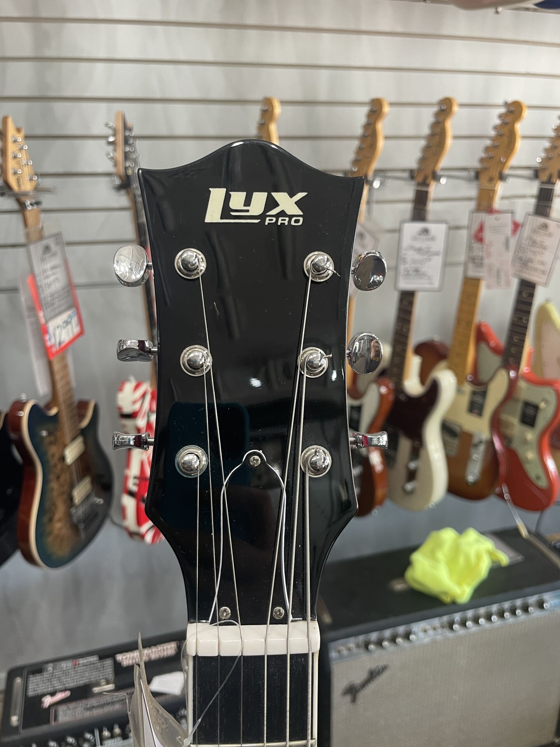 LyxPro Les Paul Style Single - Sunburst - Image 4