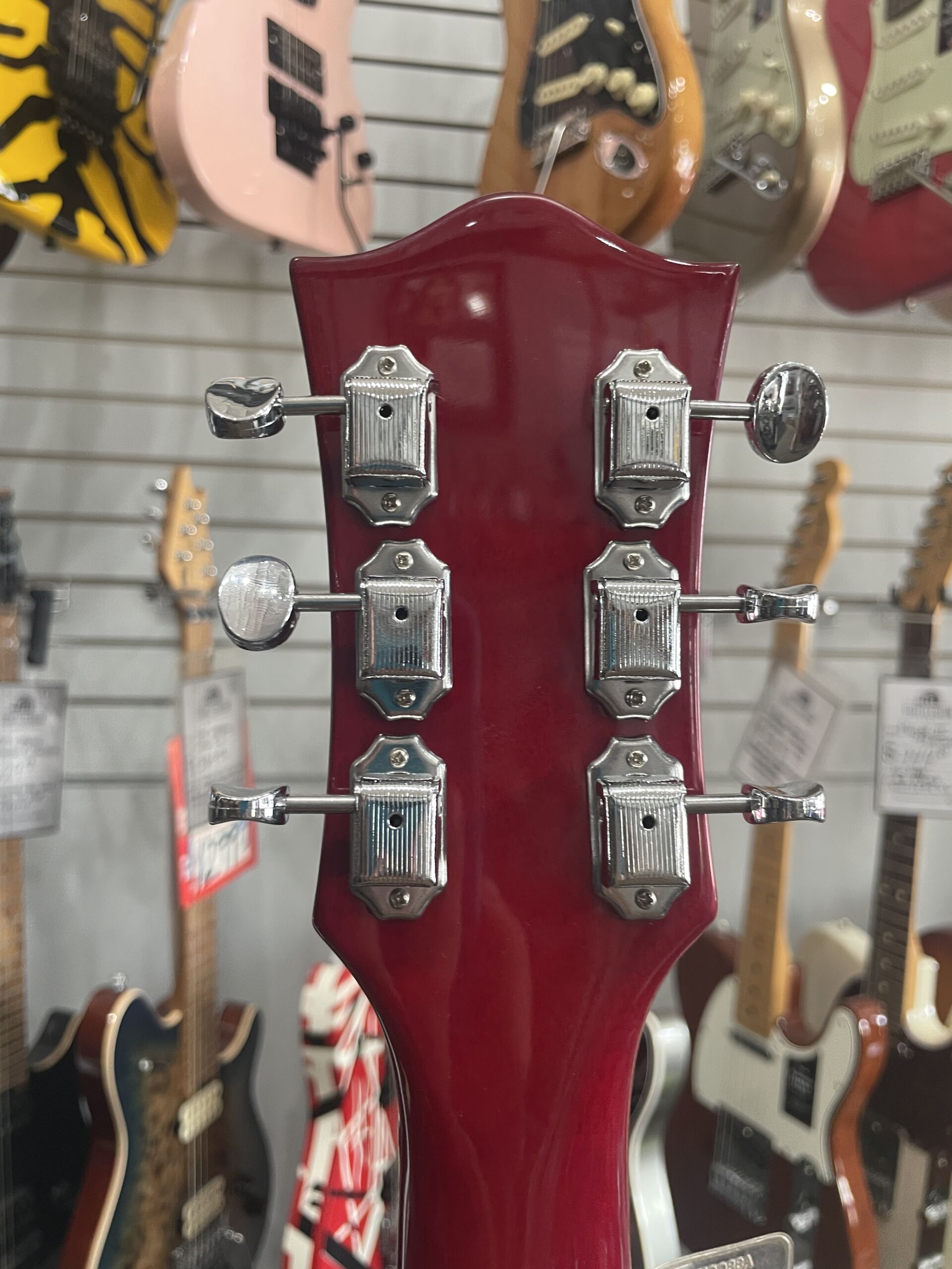 LyxPro Les Paul Style Single - Sunburst - Image 7