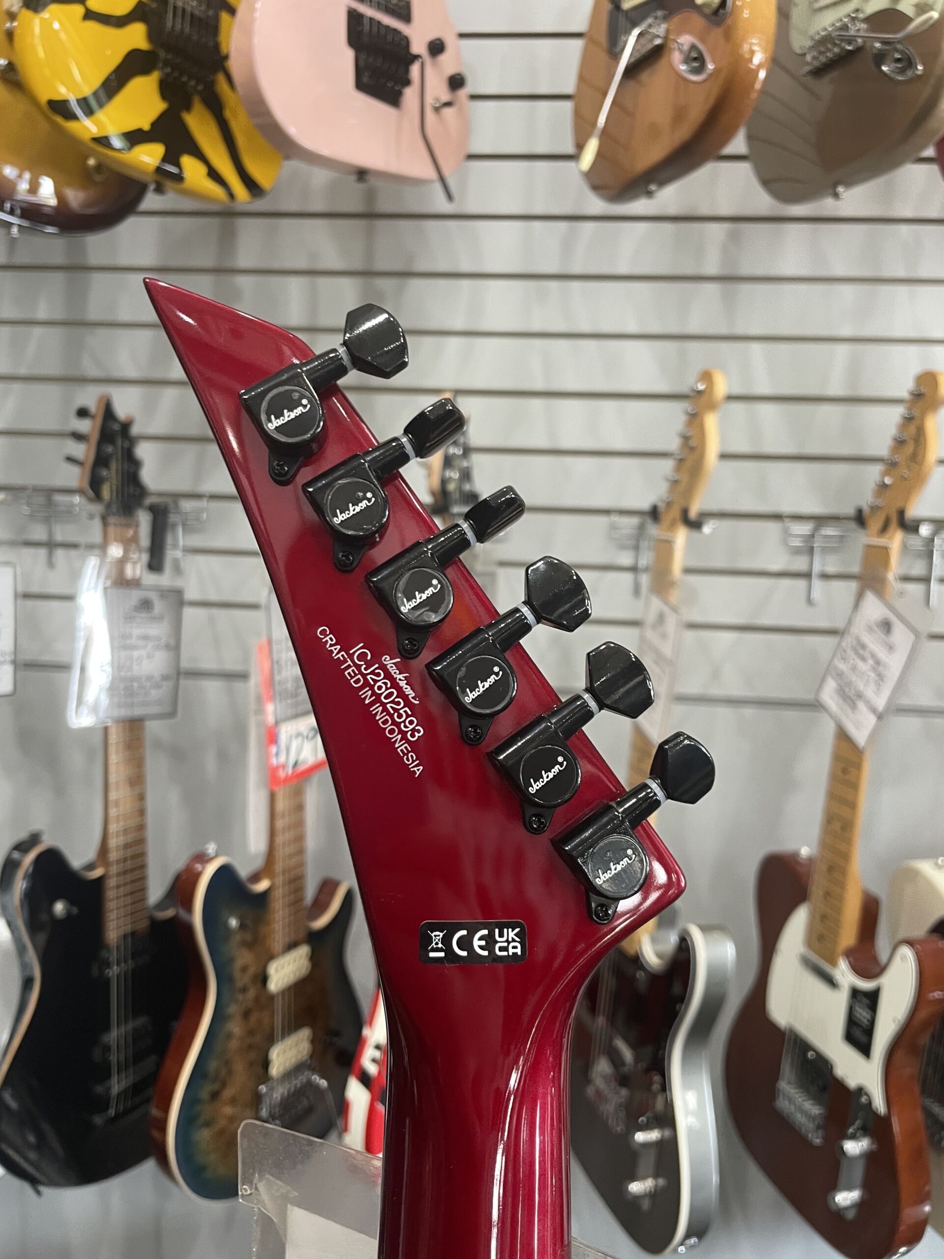 Jackson Soloist SLX DX 2026 - Red Crystal - Image 7