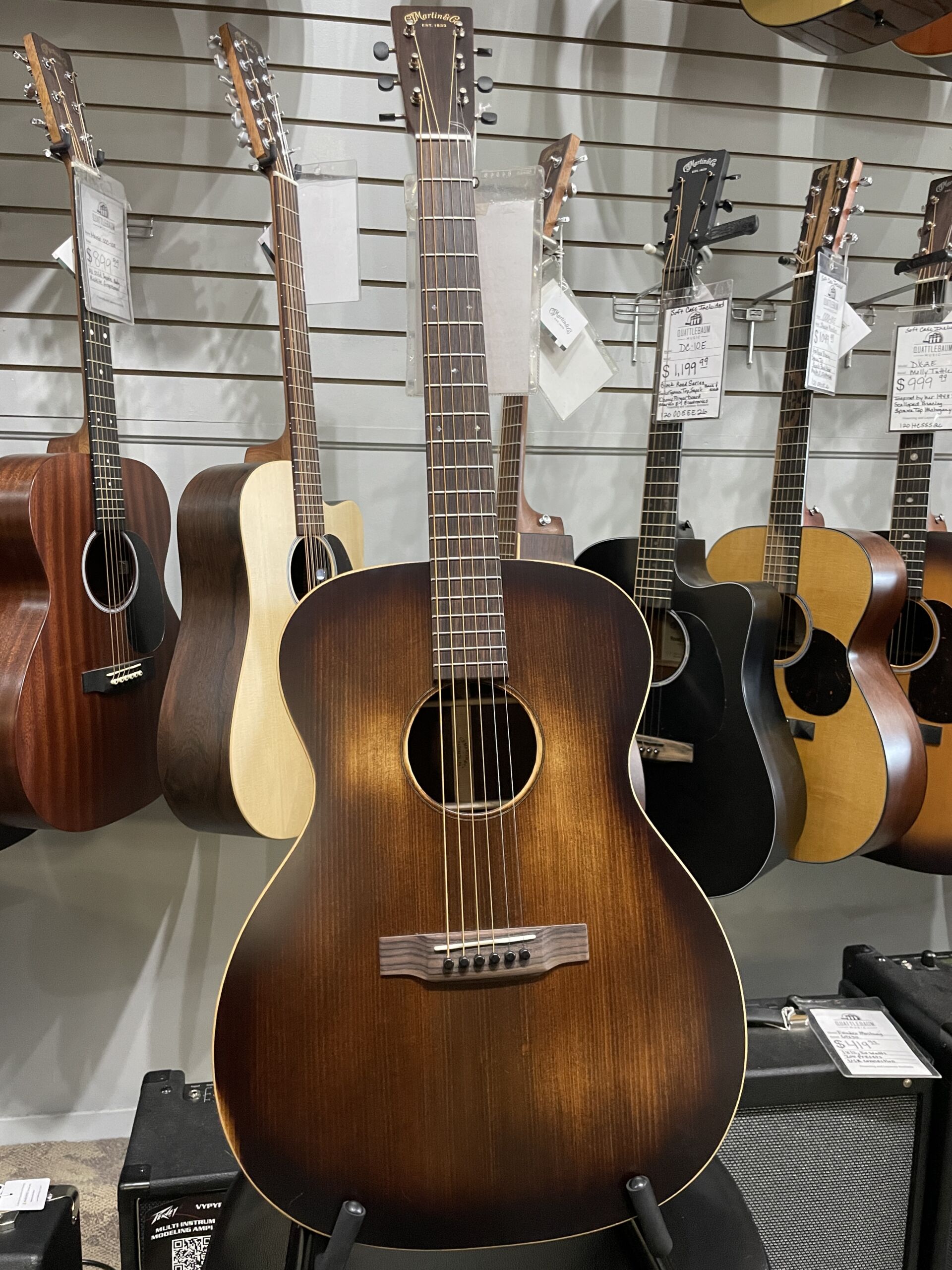 Martin 000-16 Streetmaster 2022-Present - Mahogany Burst