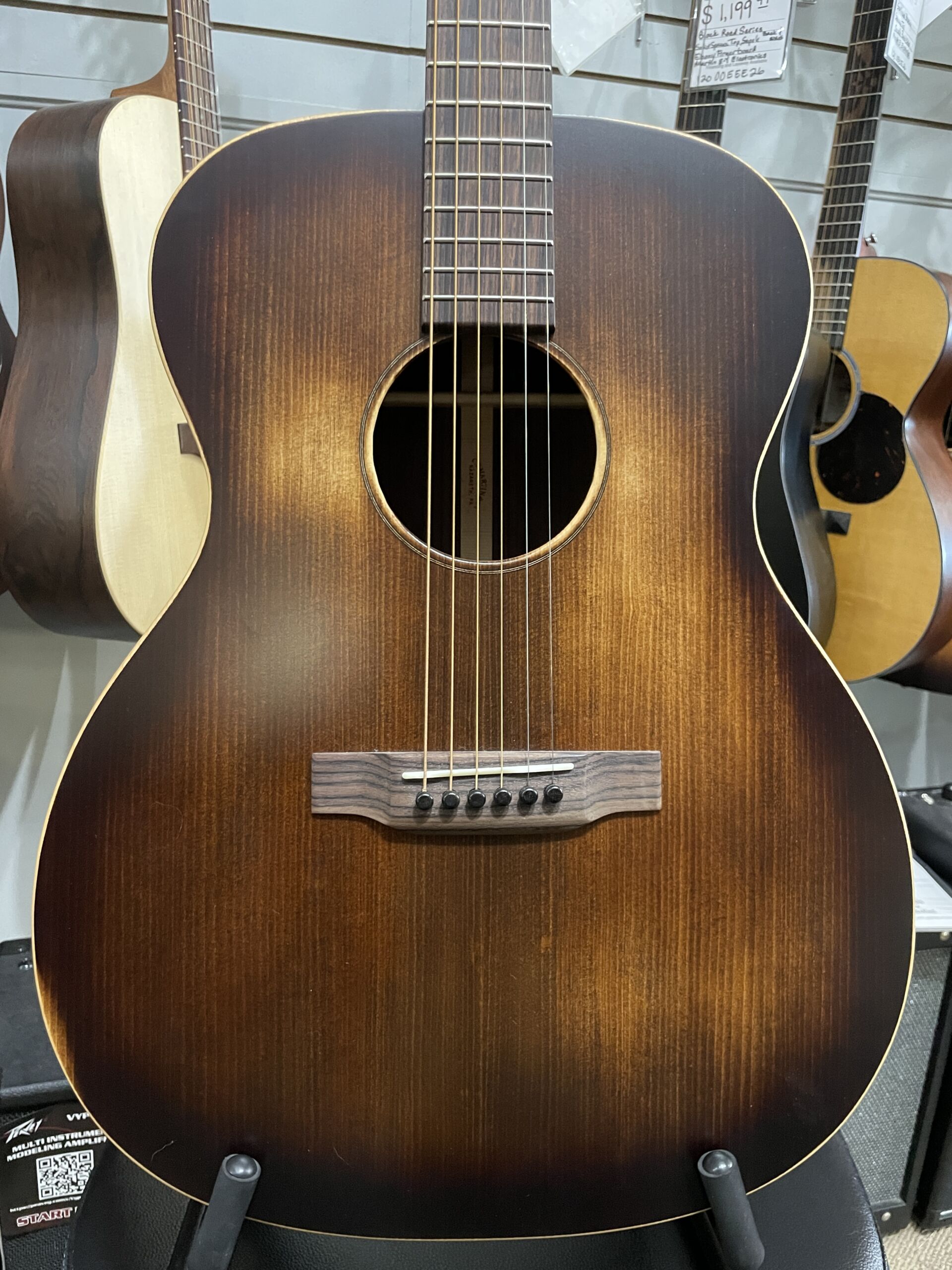 Martin 000-16 Streetmaster 2022-Present - Mahogany Burst - Image 2