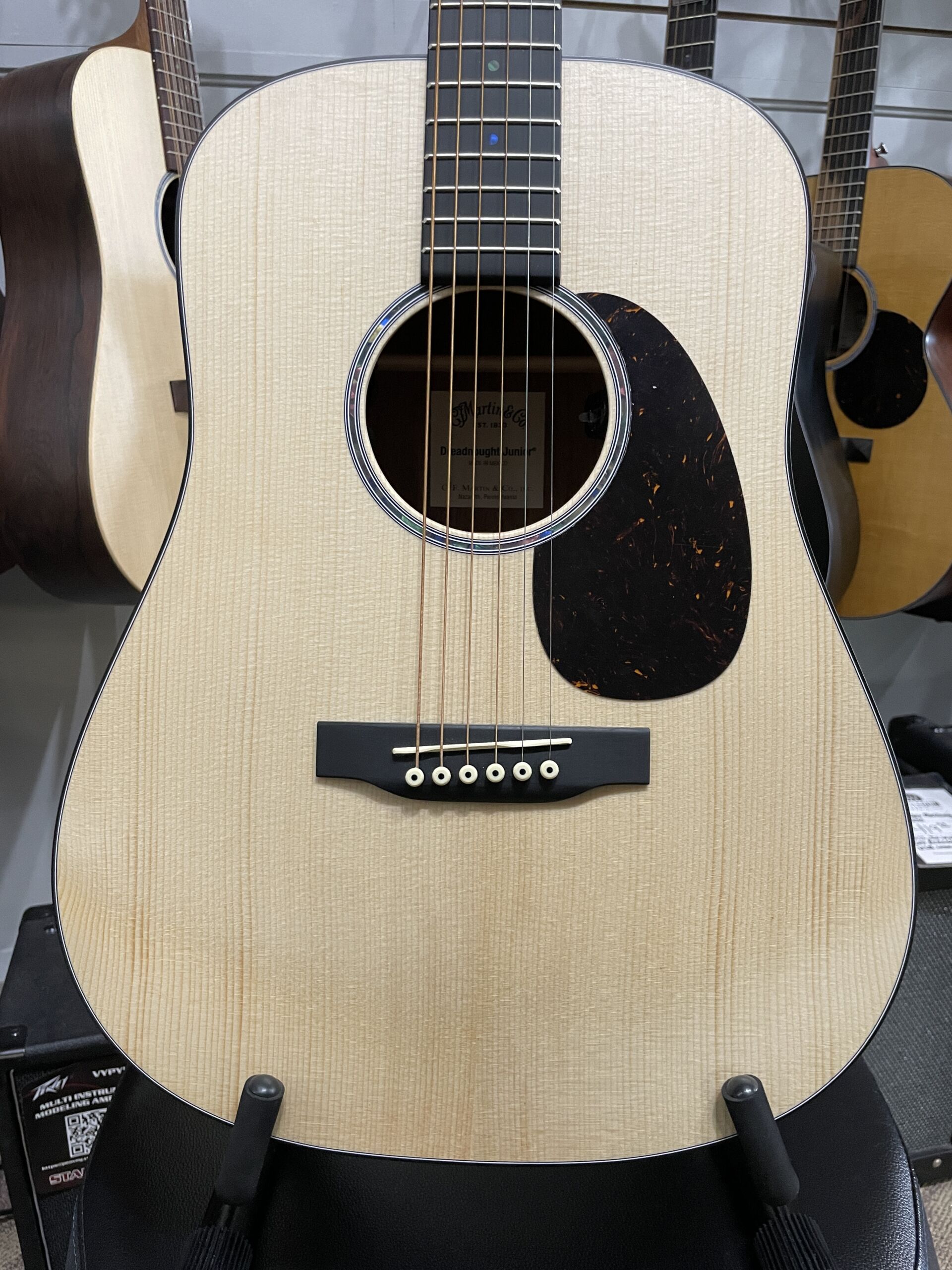 Martin D JR-E Dreadnought Junior 2025 - Present - Natural - Image 2