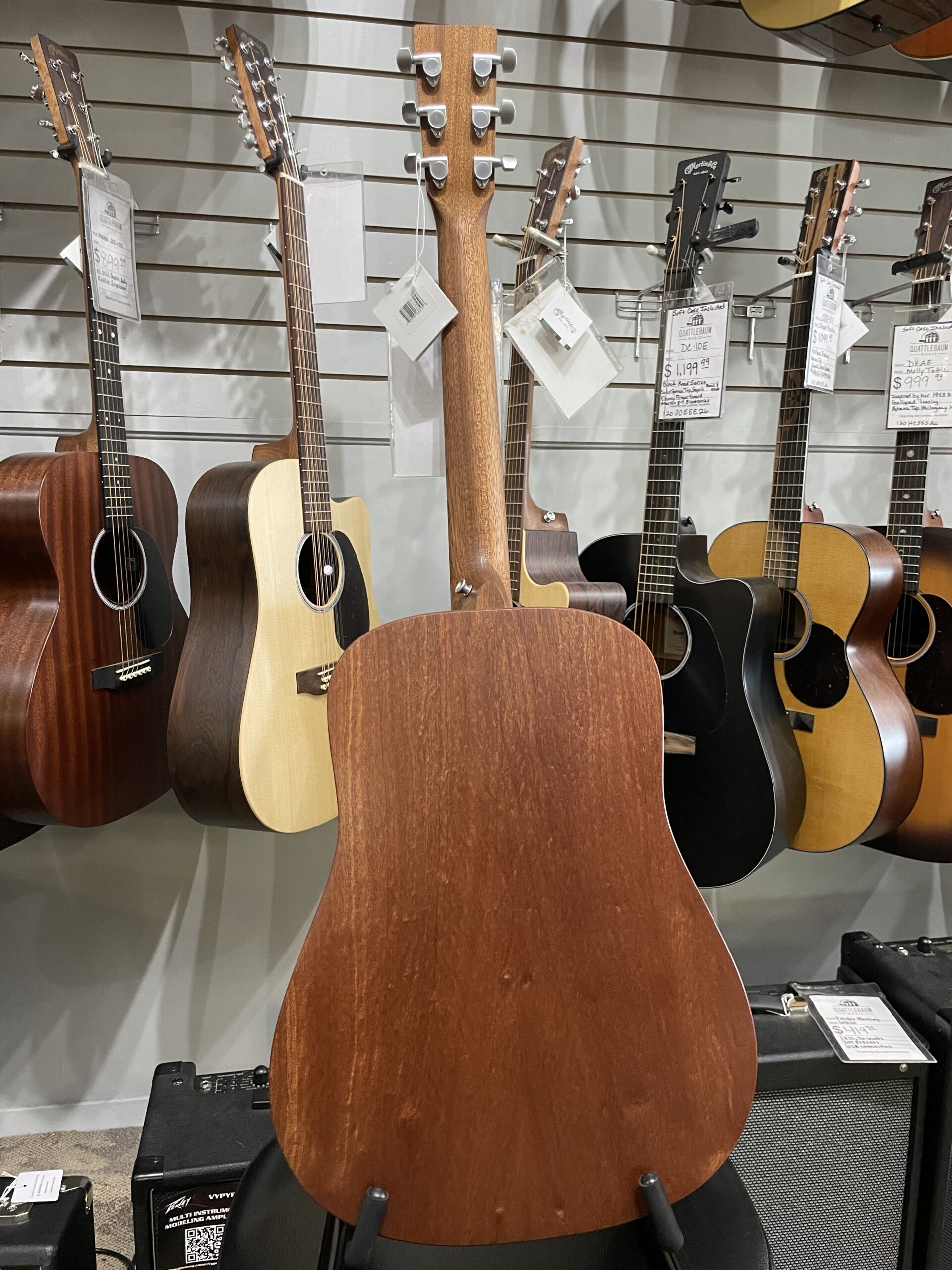 Martin D JR-E Dreadnought Junior 2025 - Present - Natural - Image 6