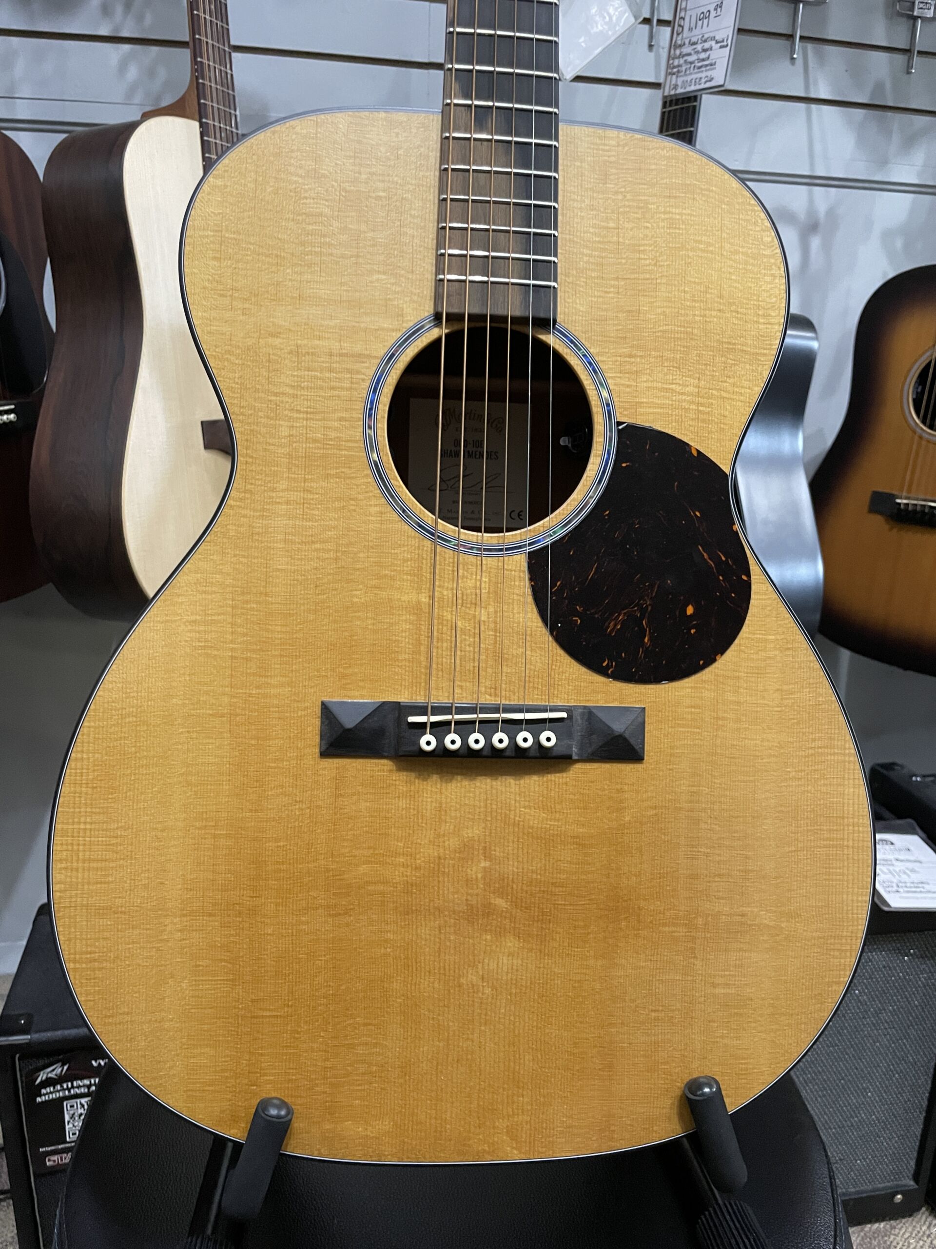 Martin 000JR-10E Shawn Mendes 2022 - Present - Natural - Image 2