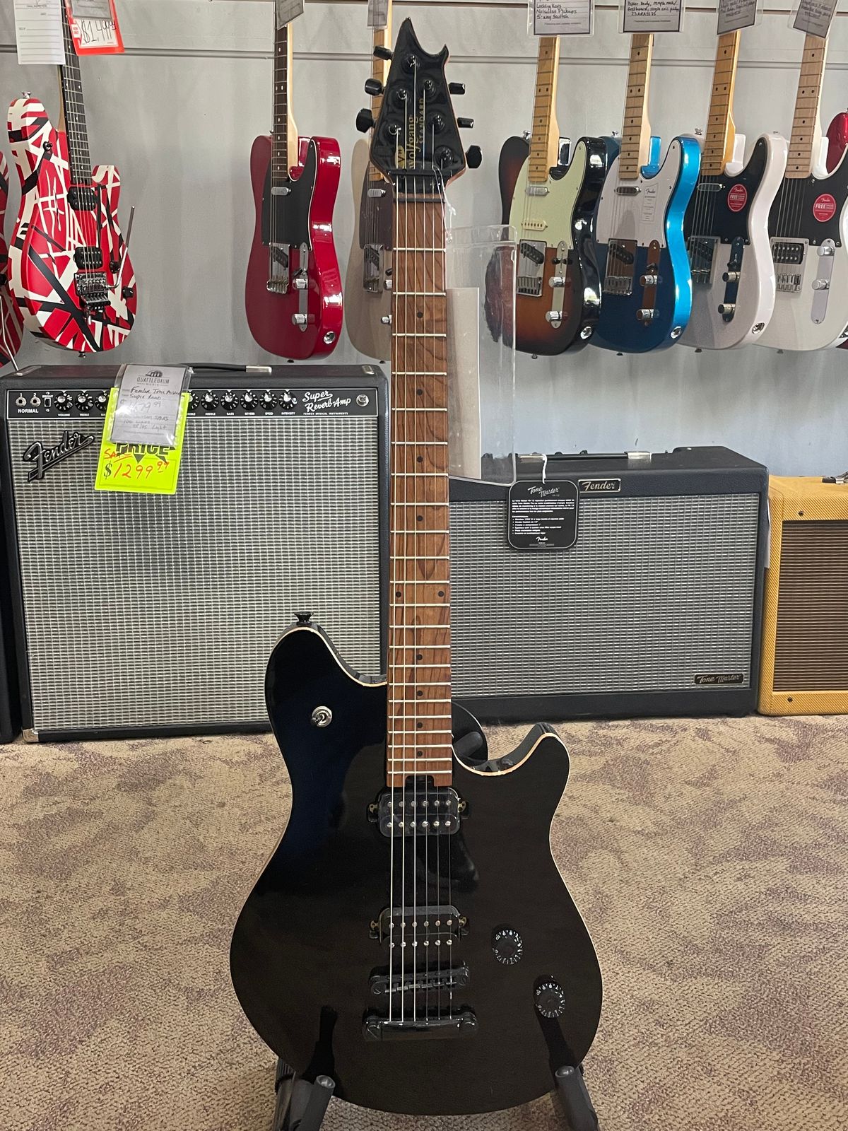 EVH Wolfgang Standard TOM 2025-Present - Gloss Black