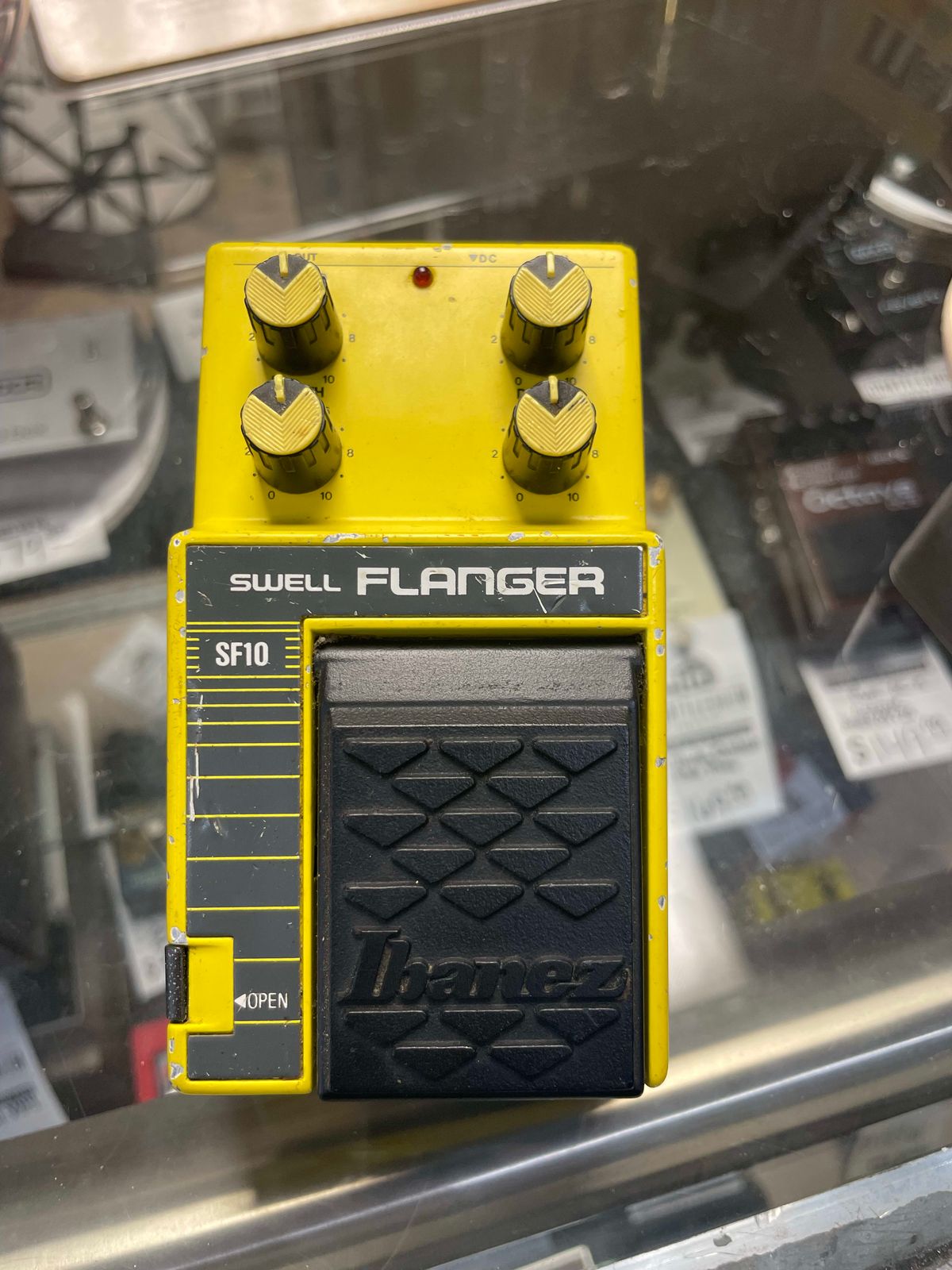 Ibanez SF10 Swell Flanger 1990s - Yellow