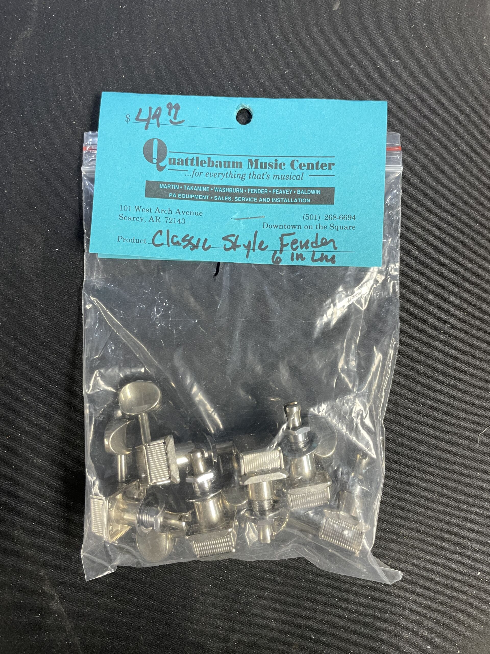 Fender Classic Style 6 in Line Tuners