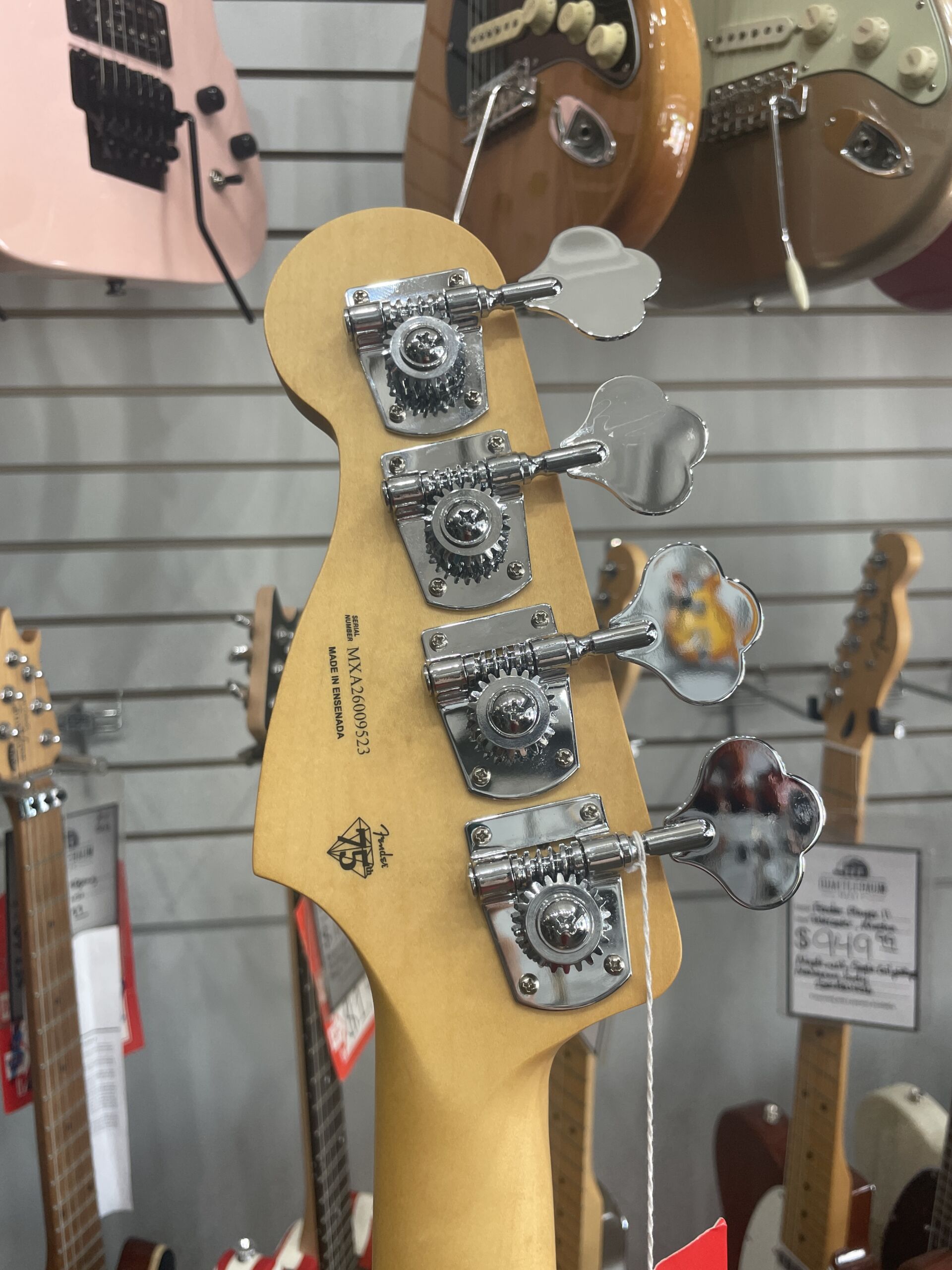 Fender 75th Anniversary Player II Precision Bass 2026 - Diamond Dust Sparkle - Image 9
