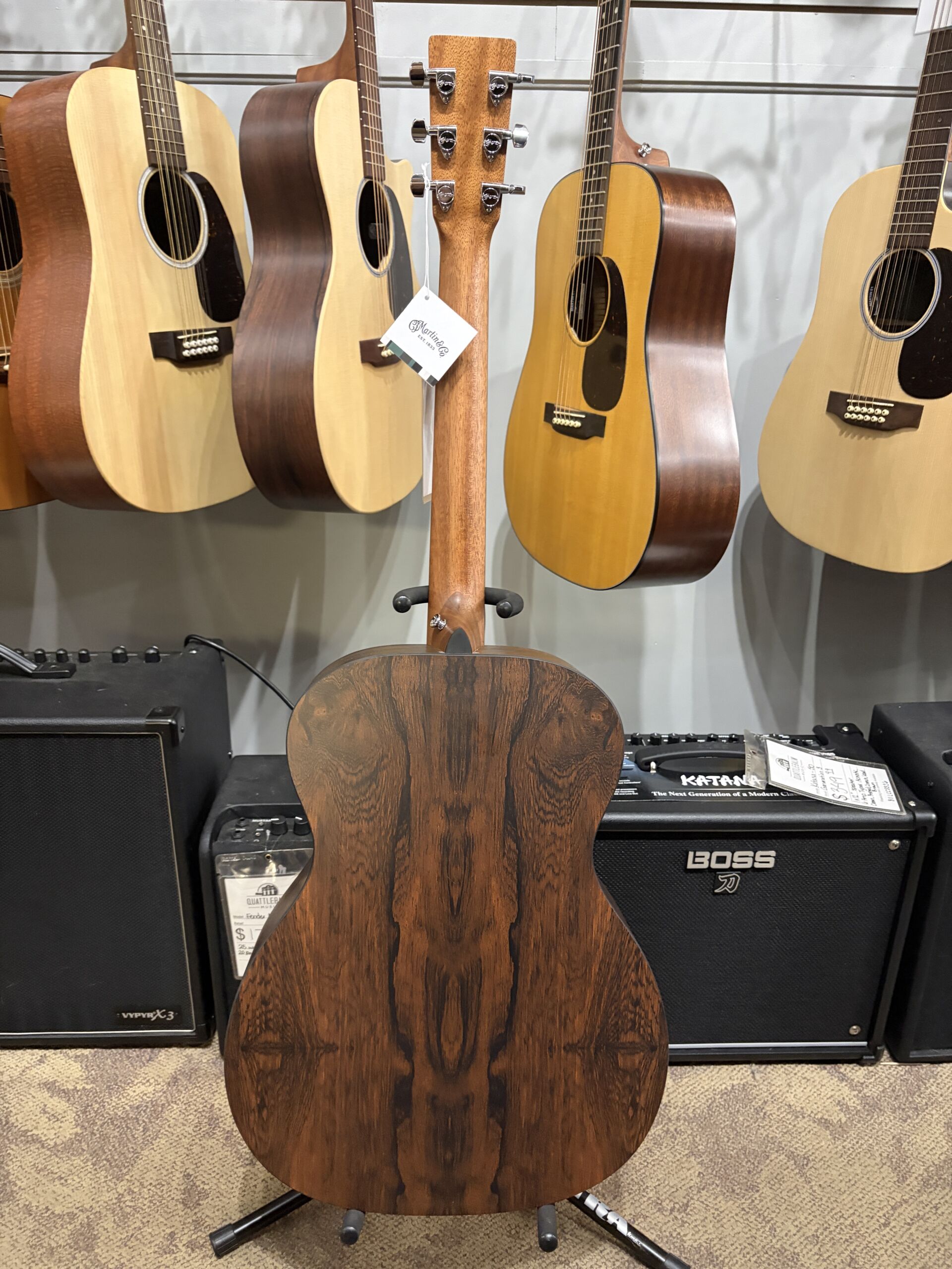 Martin 000 X2E Special 2026 - Sunburst - Image 7