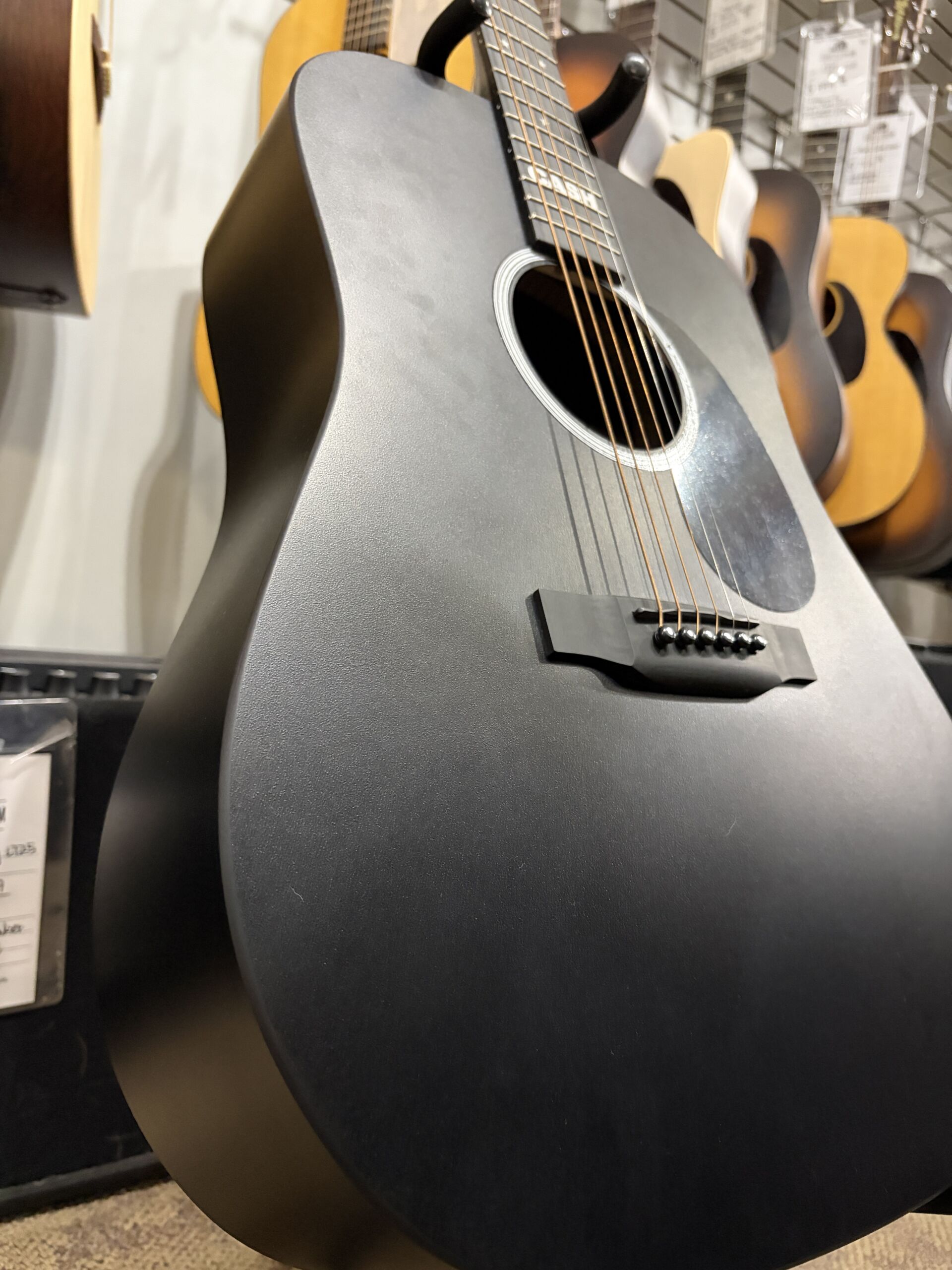 Martin DX Johnny Cash - Black - Image 3