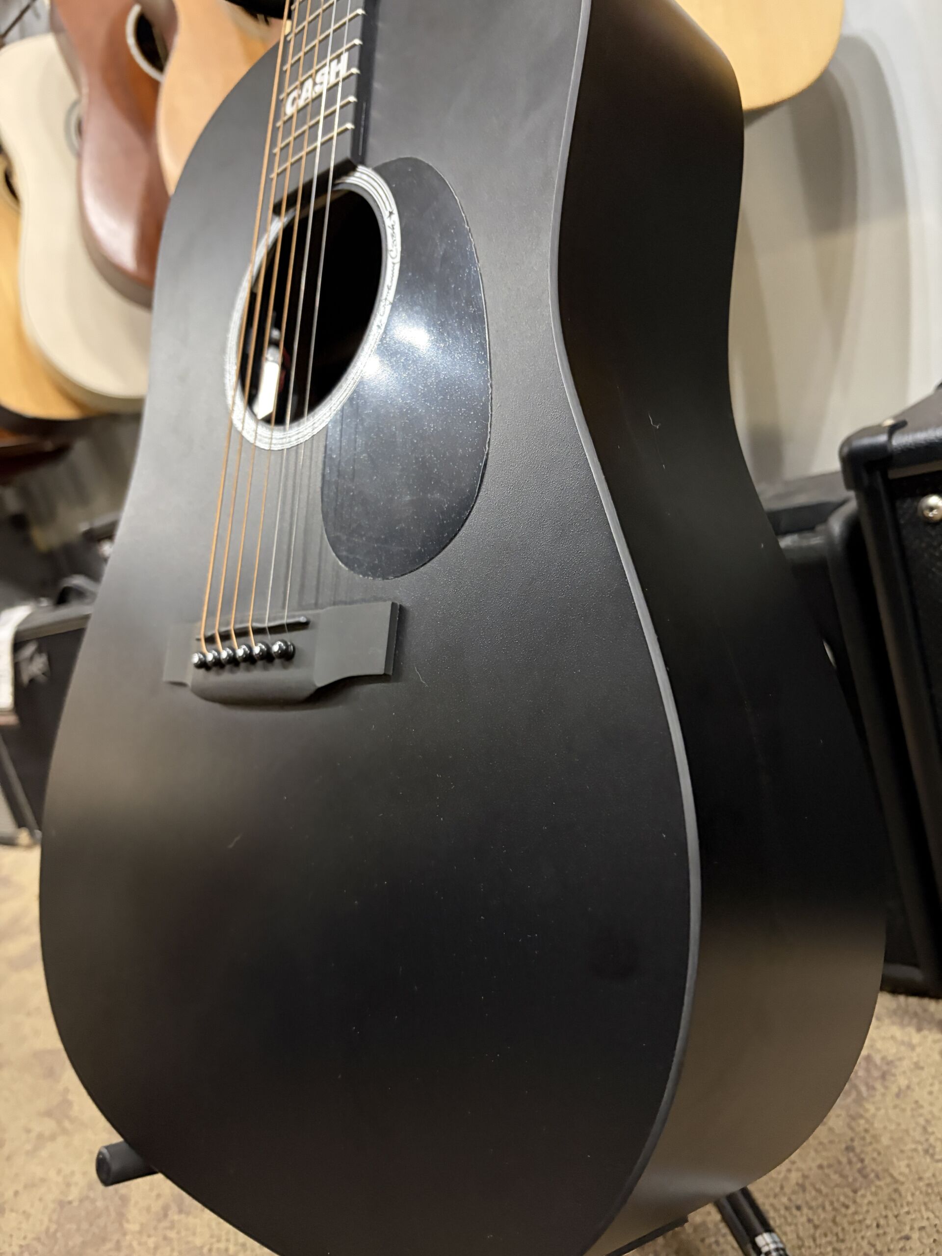 Martin DX Johnny Cash - Black - Image 4