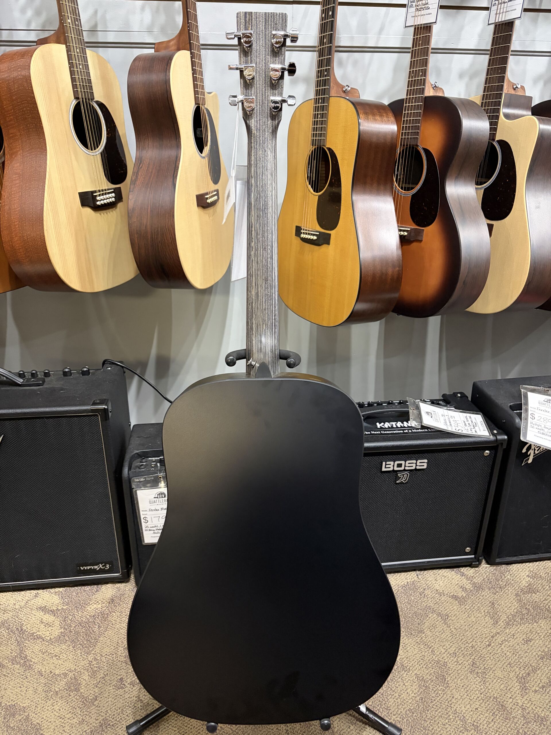 Martin DX Johnny Cash - Black - Image 7