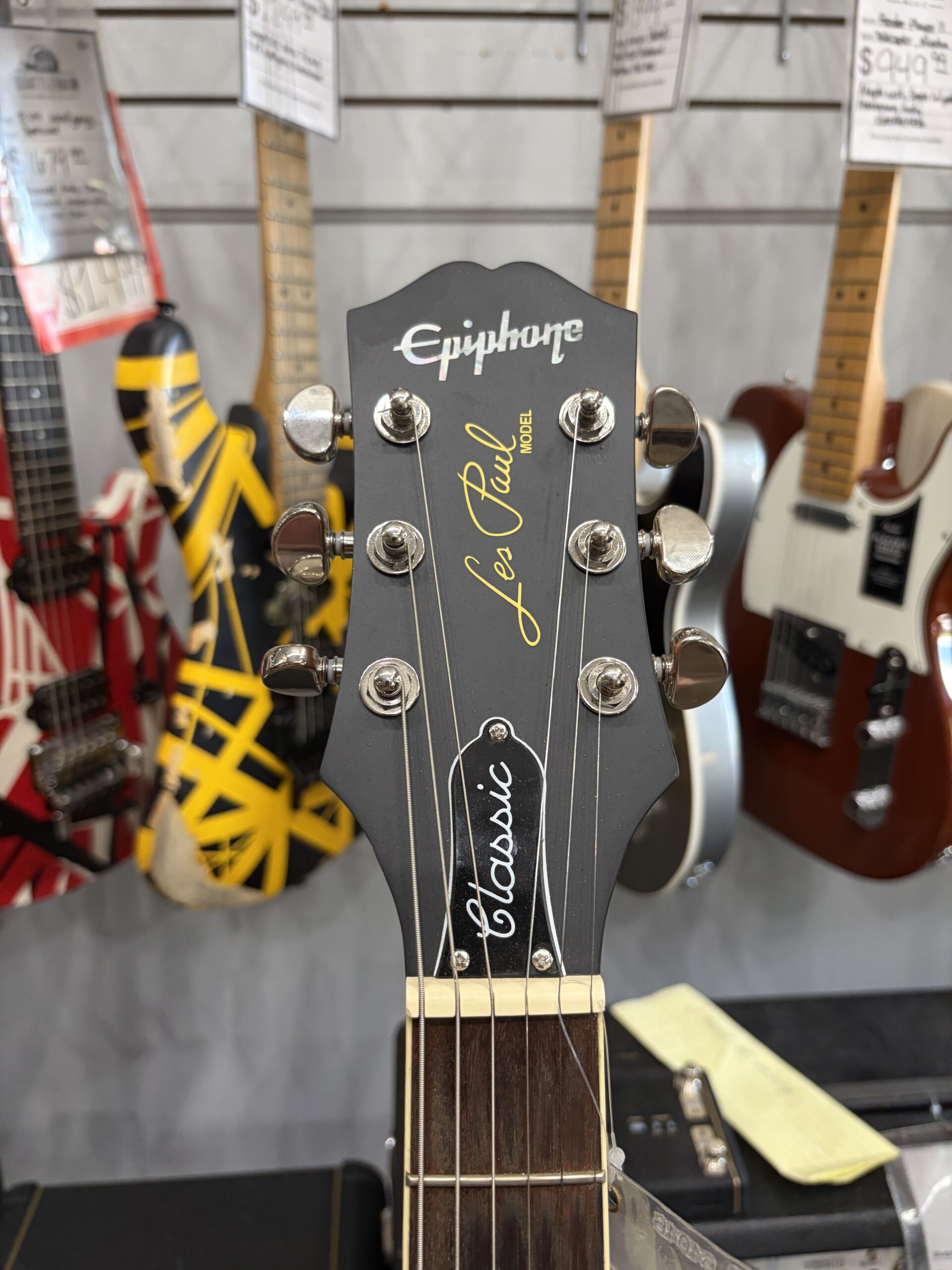 Pre-Owned - Epiphone Les Paul Gold Top - Classic Worn - Image 6