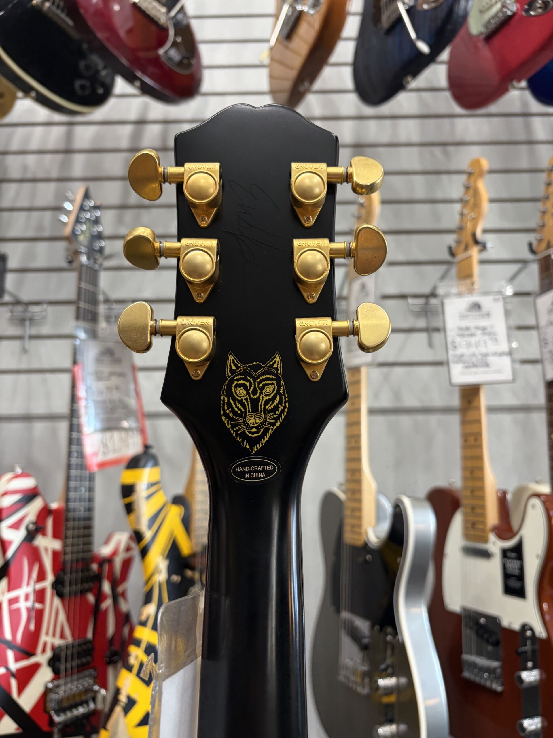 Pre-Owned - Epiphone Emily Wolfe Sheraton - Black - Image 10