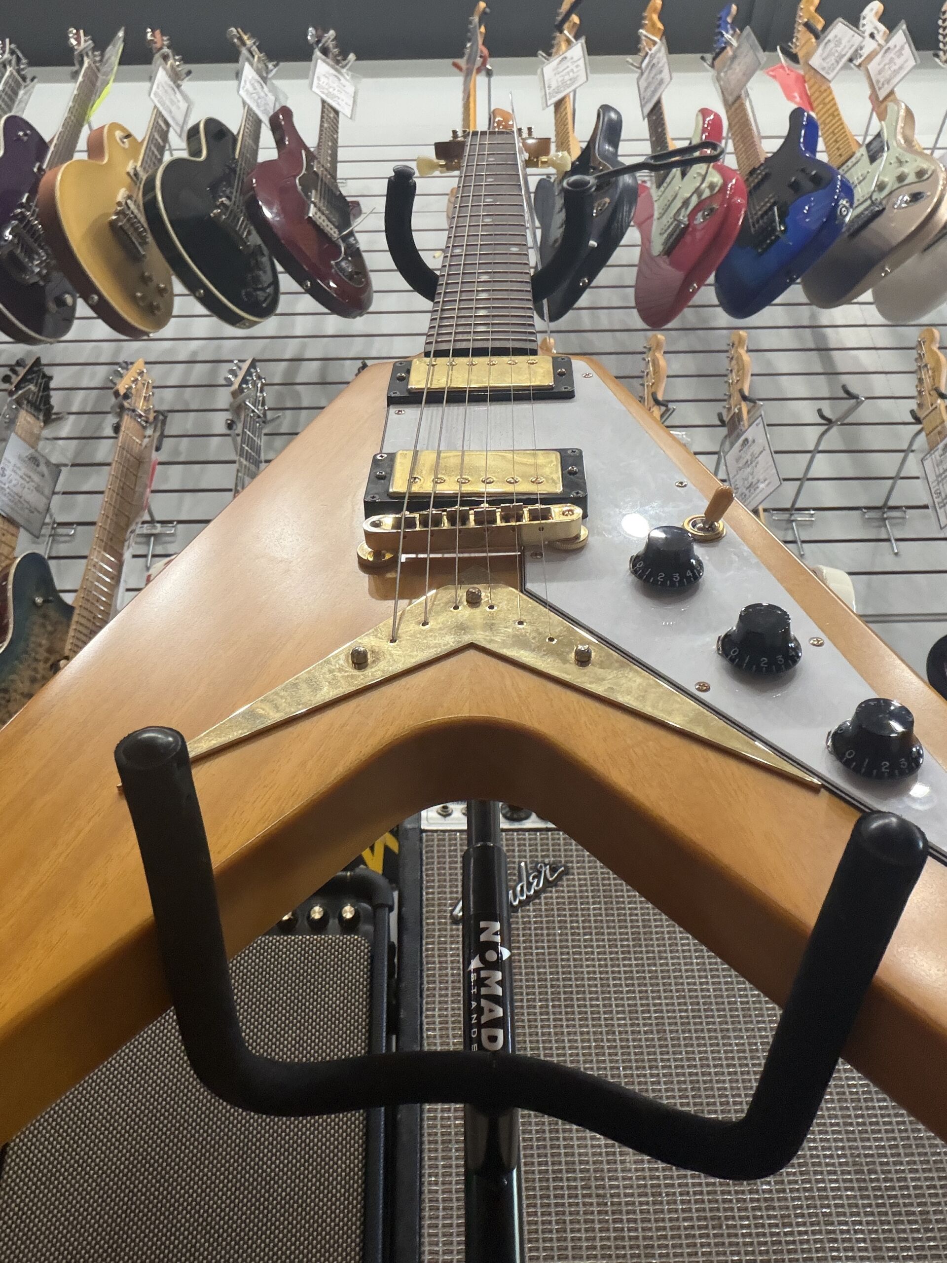 Pre-Owned - Epiphone 1958 Korina Flying V - Image 5