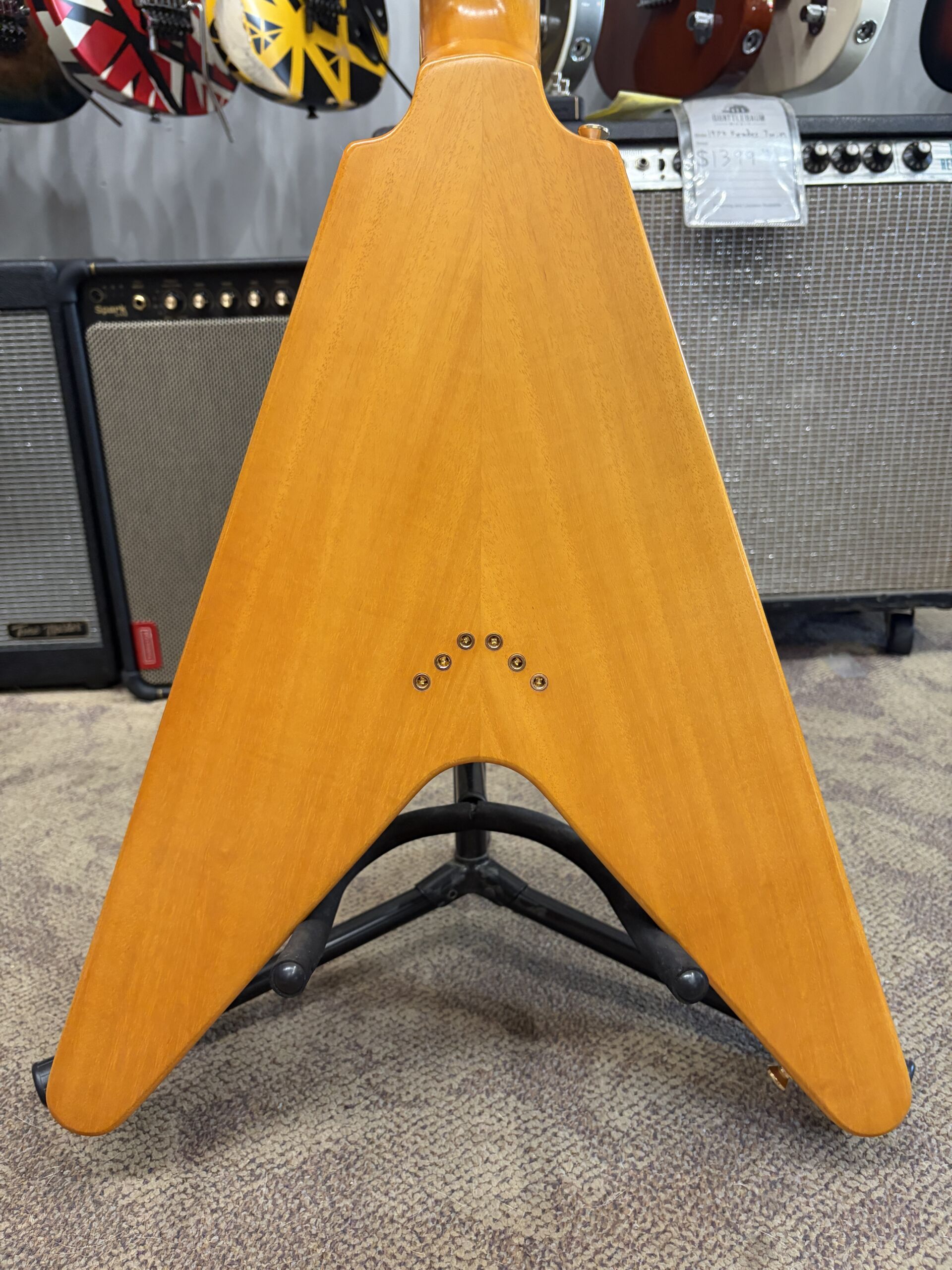 Pre-Owned - Epiphone 1958 Korina Flying V - Image 8