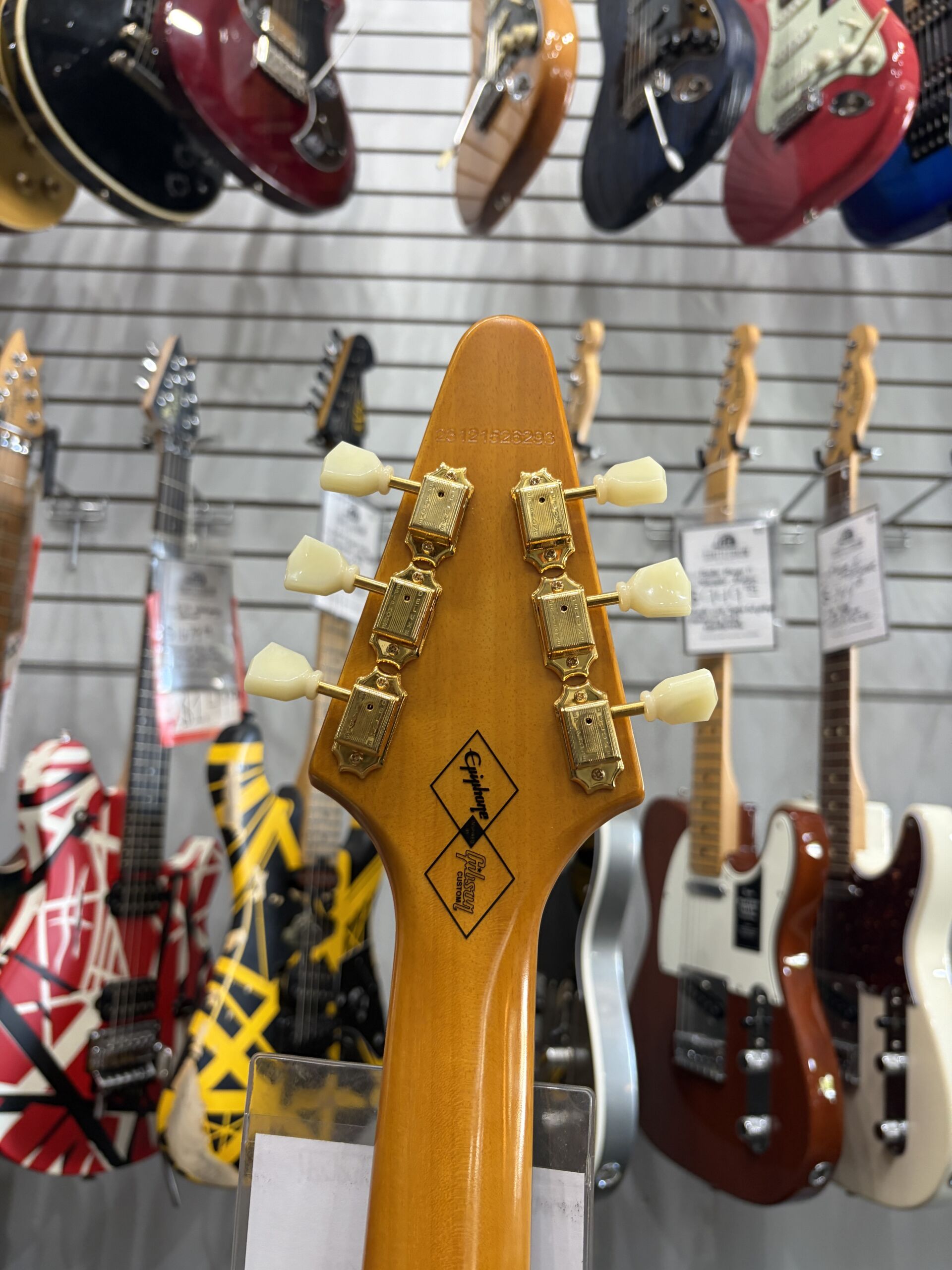 Pre-Owned - Epiphone 1958 Korina Flying V - Image 9