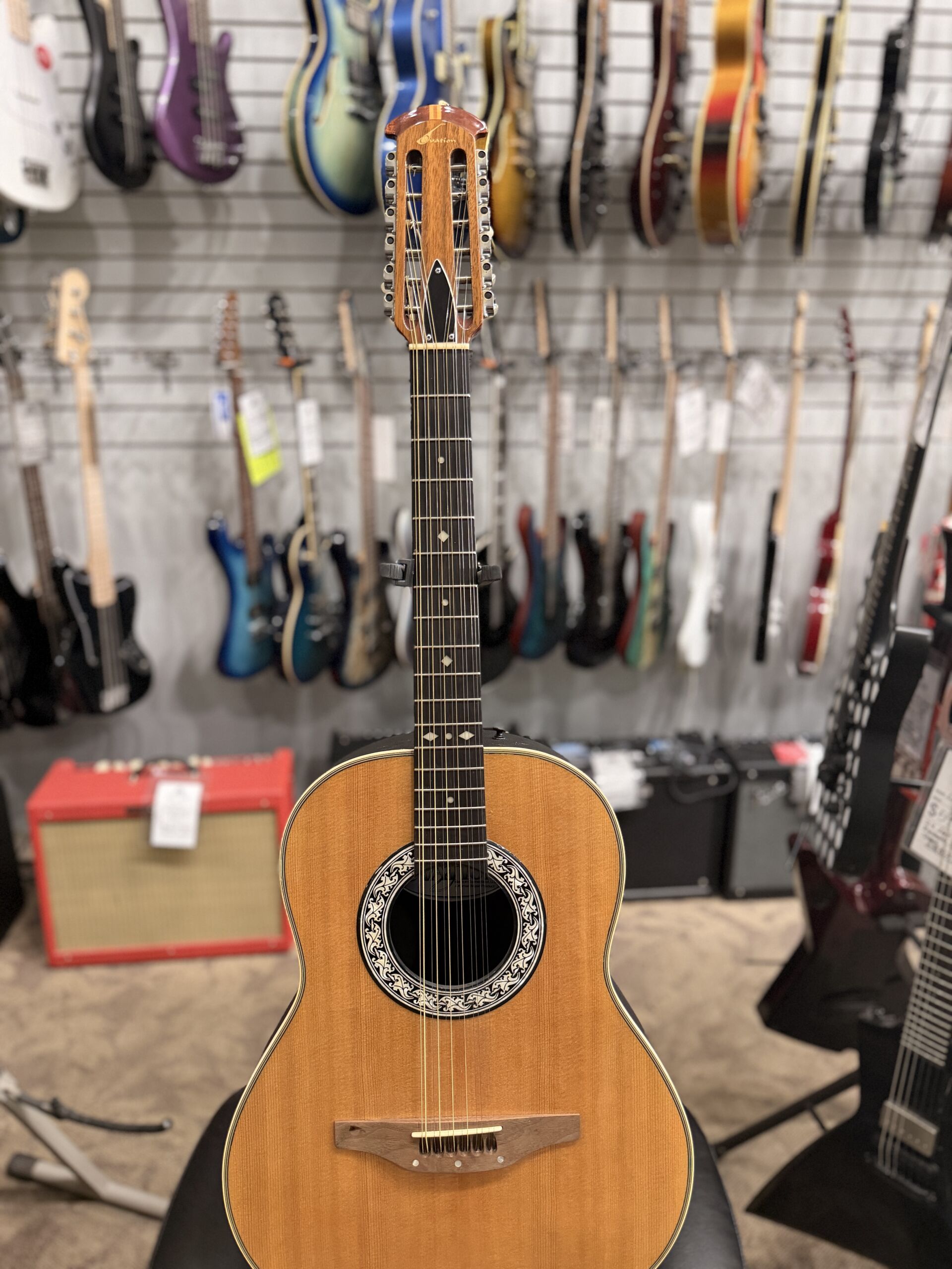 Pre-Owned - Ovation 1115 Pacemaker 12-String 1971 - 1982 - Natural - Image 7